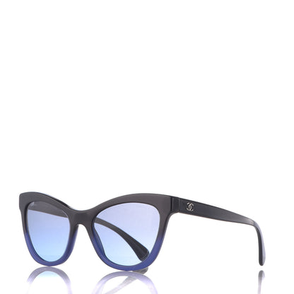 Chanel Acetate CC Cat Eye Summer Sunglasses 5350 Black 1 of 7