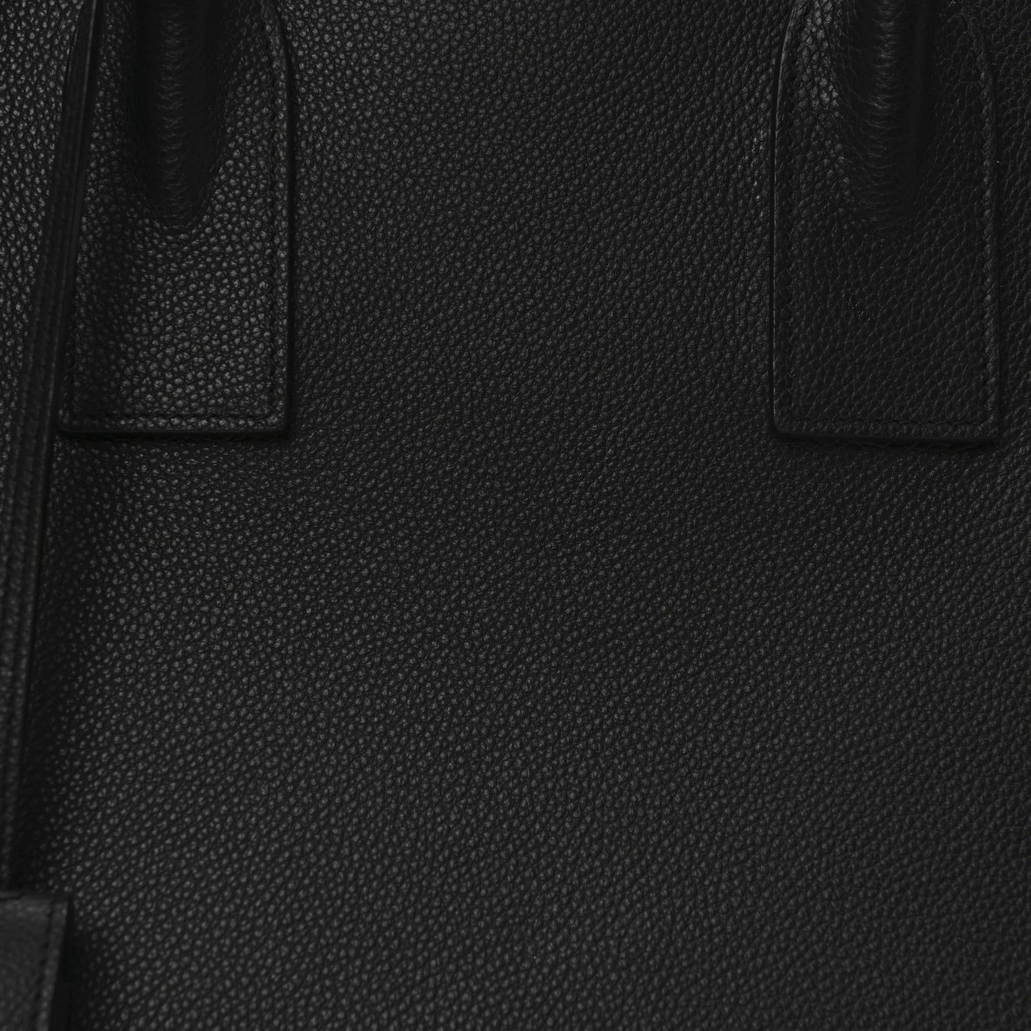 Grained Calfskin Large Sac De Jour Carryall Black