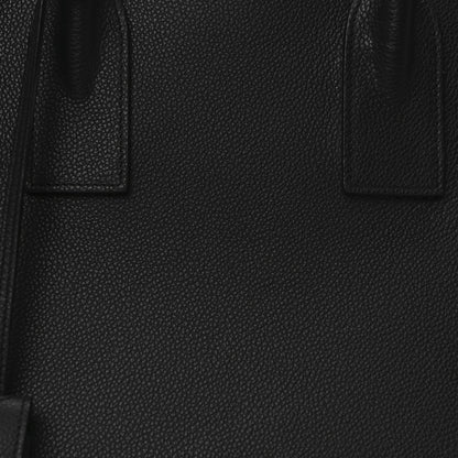 Saint Laurent Grained Calfskin Large Sac De Jour Carryall Black 13 of 19