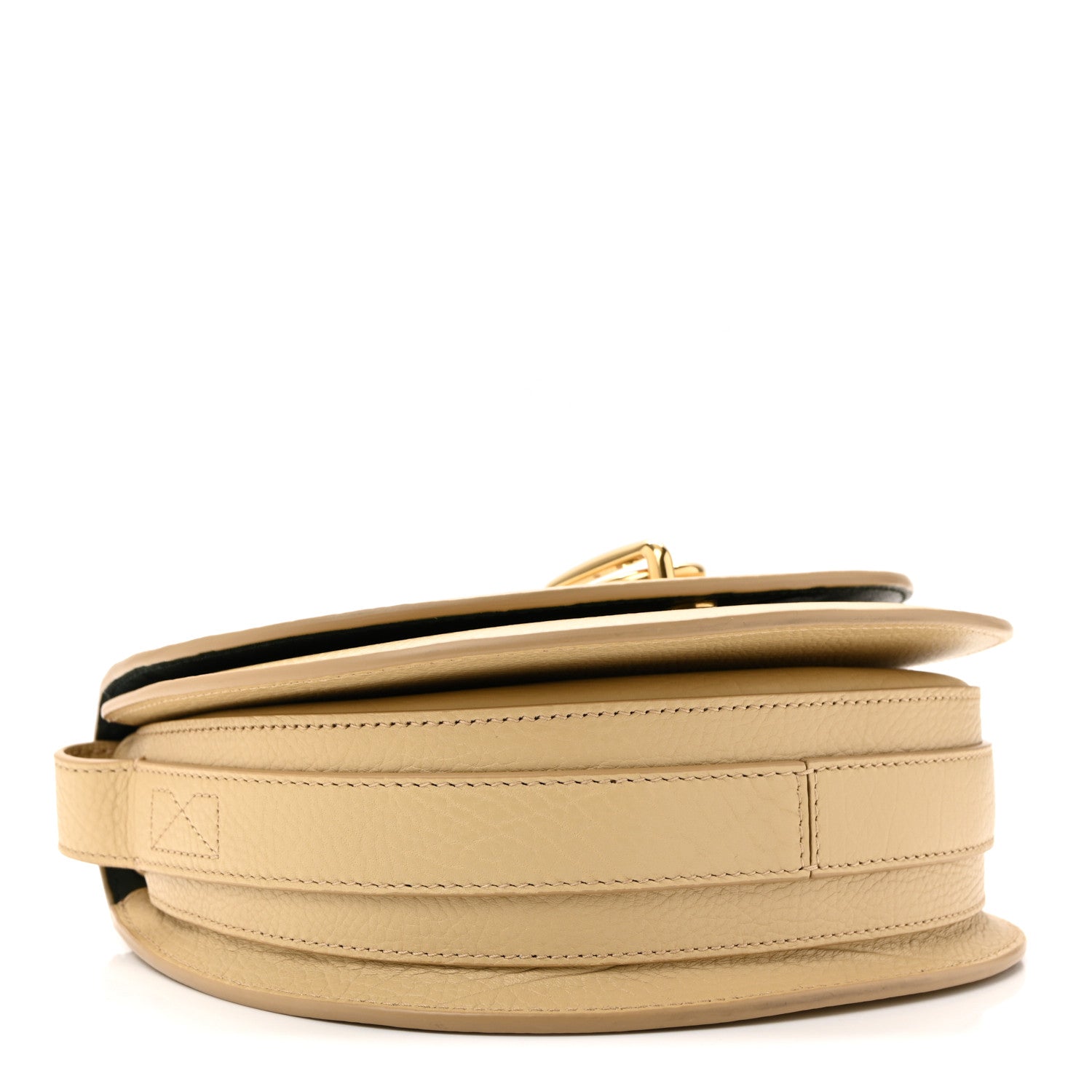 Burberry Calfskin Small Rocking Horse Crossbody Sand 4 of 9