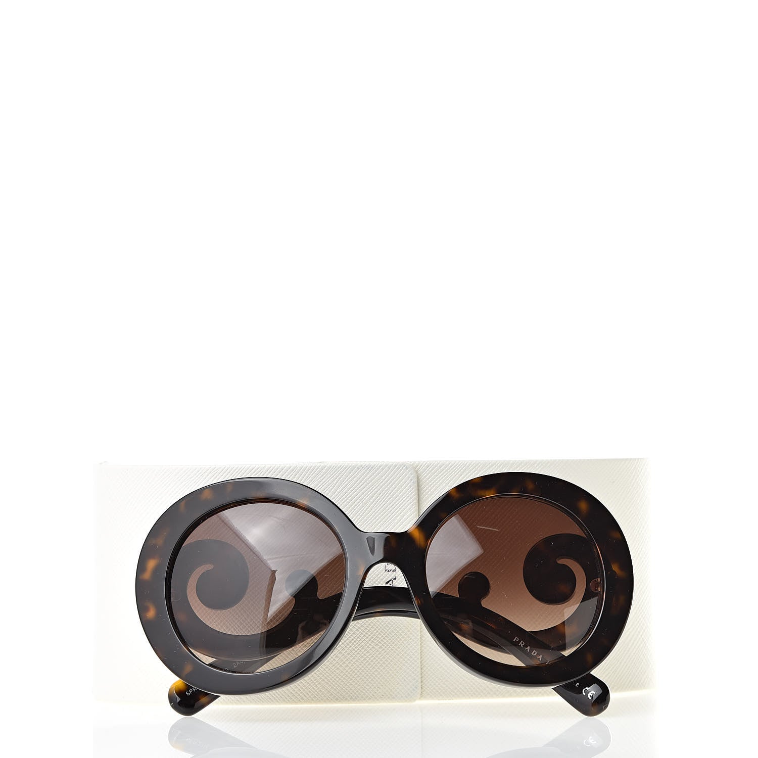 Prada Baroque Sunglasses SPR 27N Tortoise 9 of 9