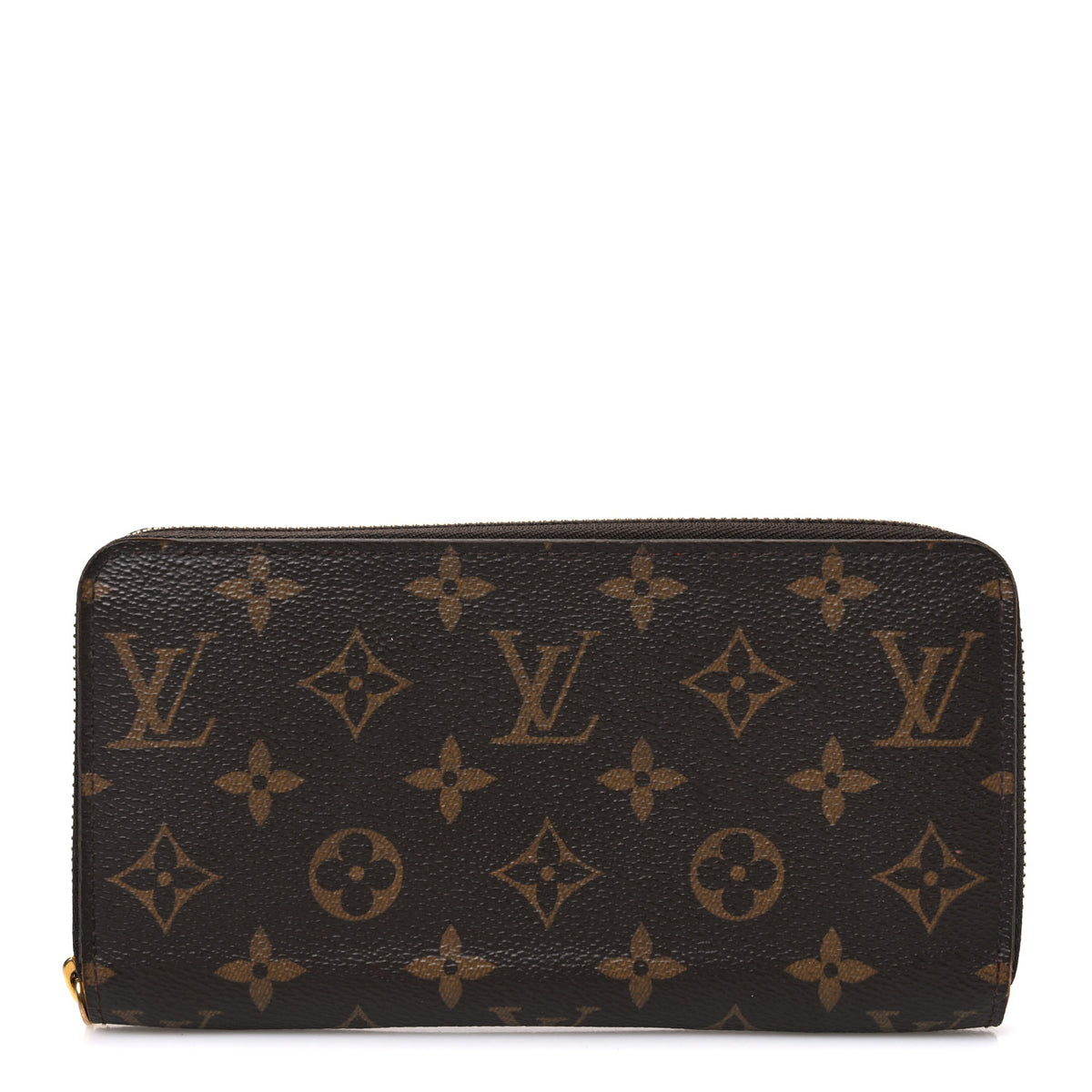Monogram Zippy Wallet Coquelicot