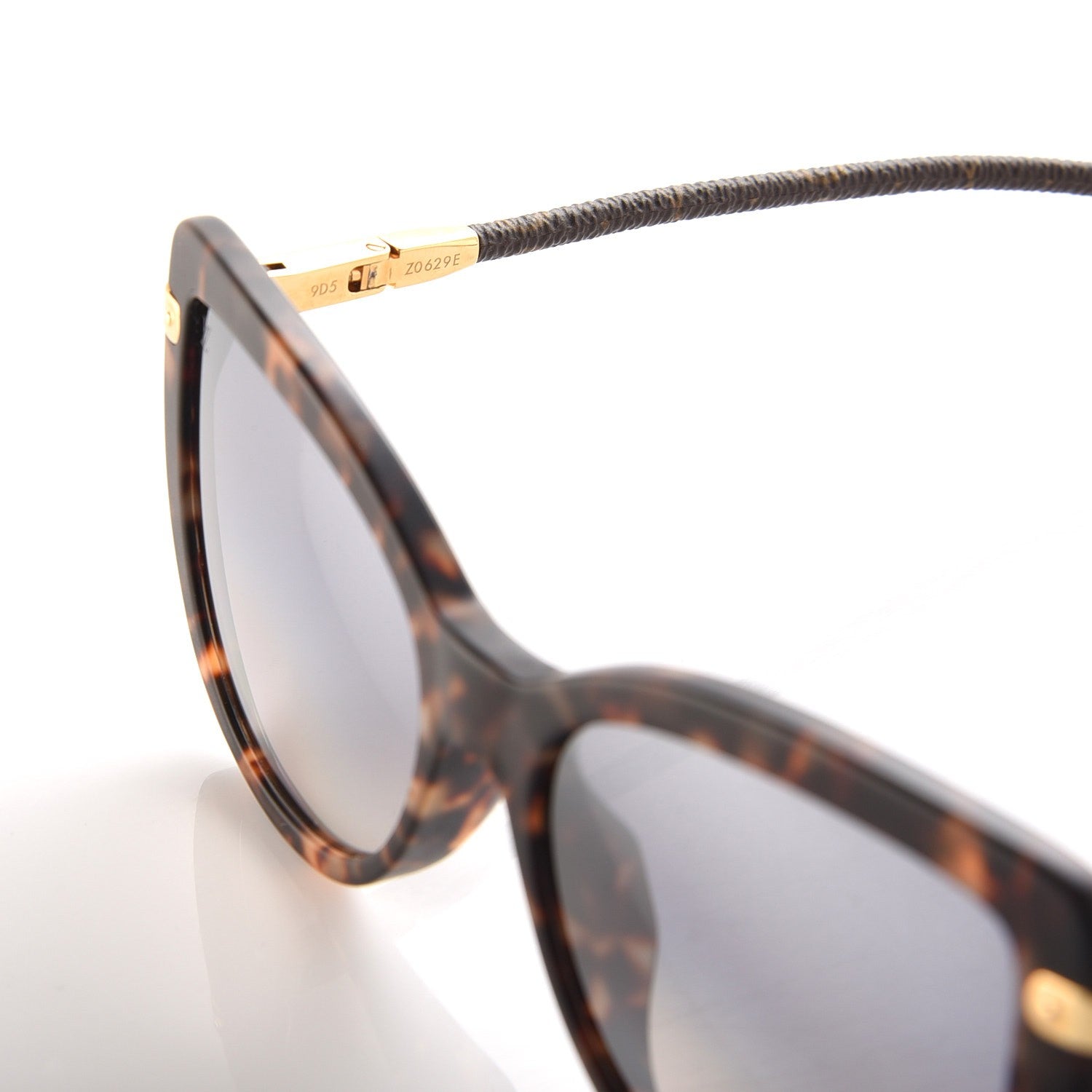 Louis Vuitton Monogram Charlotte Z0629E Sunglasses Dark Tortoise 5 of 7