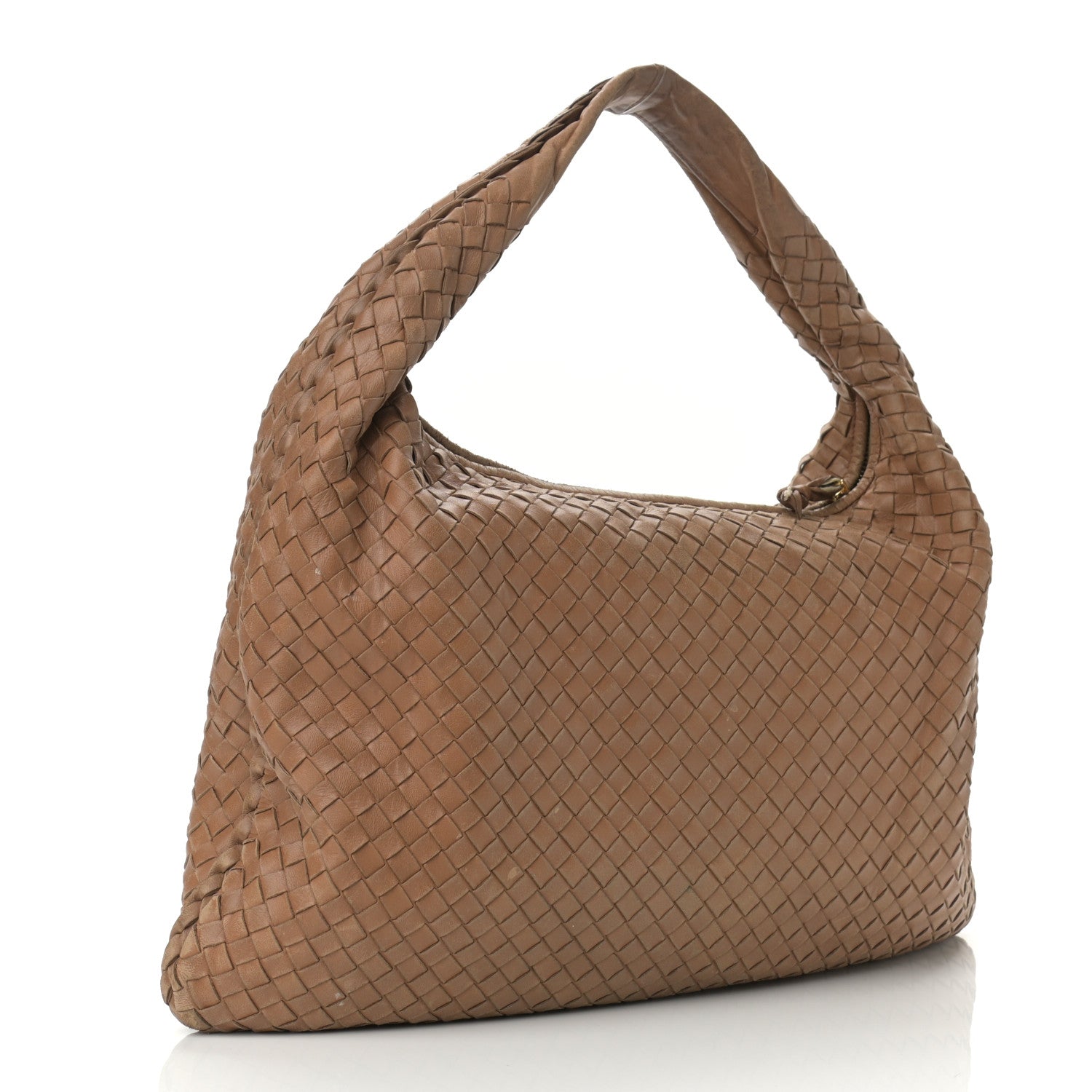 Bottega Veneta Nappa Intrecciato Large Veneta Hobo Noce 3 of 14