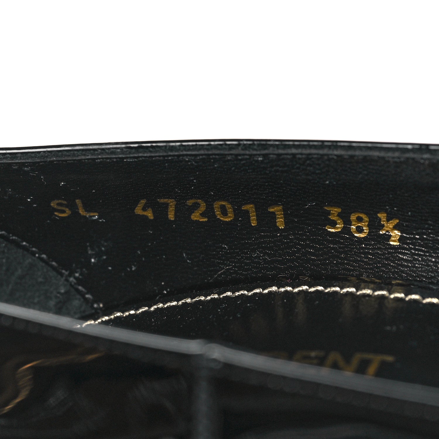 Saint Laurent Patent Opyum 110 Pumps 38.5 Black 8 of 10