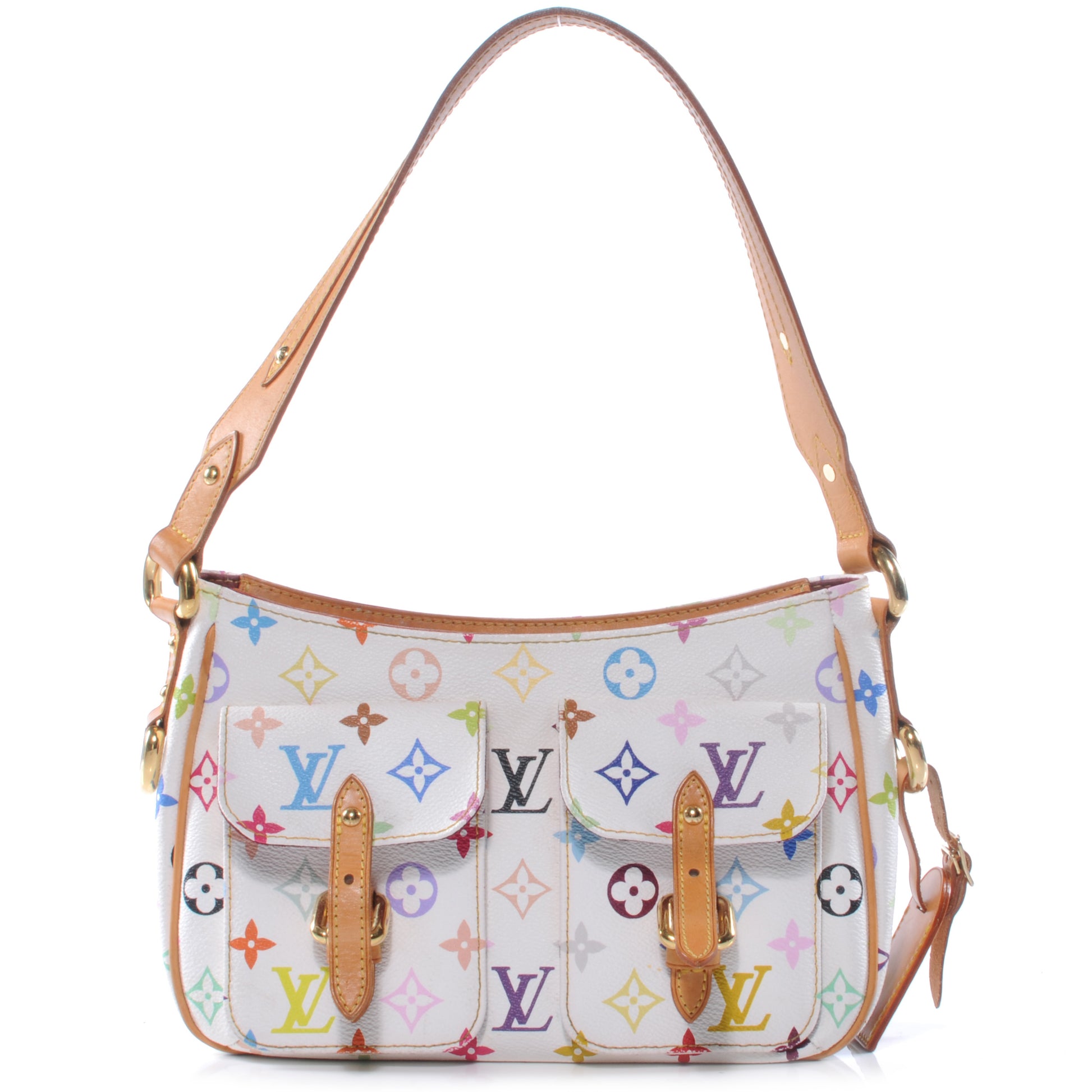 Louis Vuitton Monogram Multicolor Lodge PM White 1 of 8