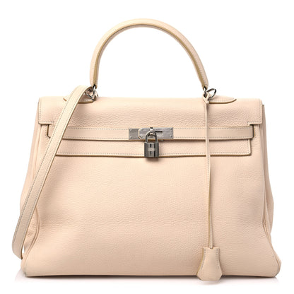 Hermes Taurillon Clemence Kelly Retourne 35 Poudre 1 of 22