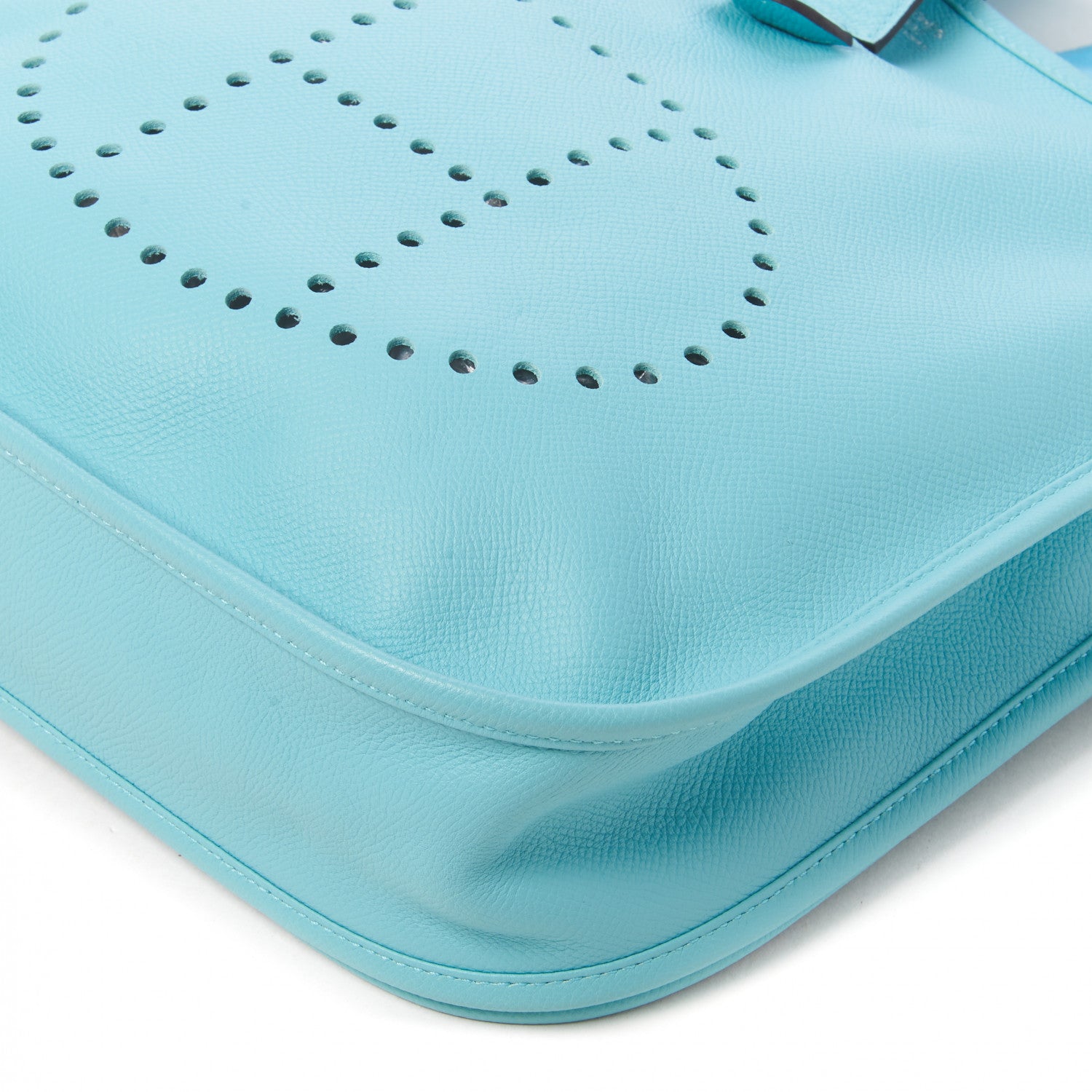 Hermes Epsom Evelyne III PM Bleu Atoll 5 of 9