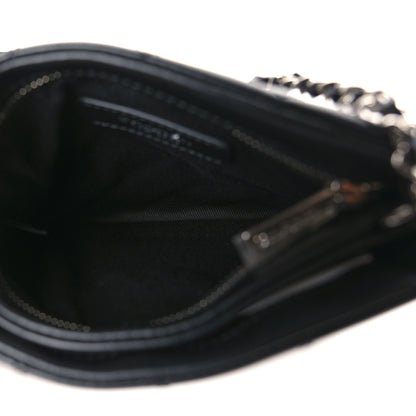 Chanel Lambskin Quilted Crossbody Bag Black 5 of 9