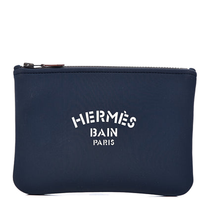 Hermes Neoprene Neobain Small Case Bleu 1 of 6