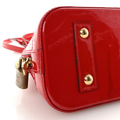 Louis Vuitton Vernis Alma BB Rose Indien 8 of 9