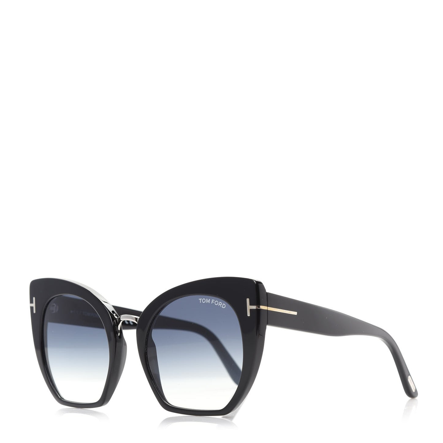 Samantha Cat Eye Sunglasses TF553 Black