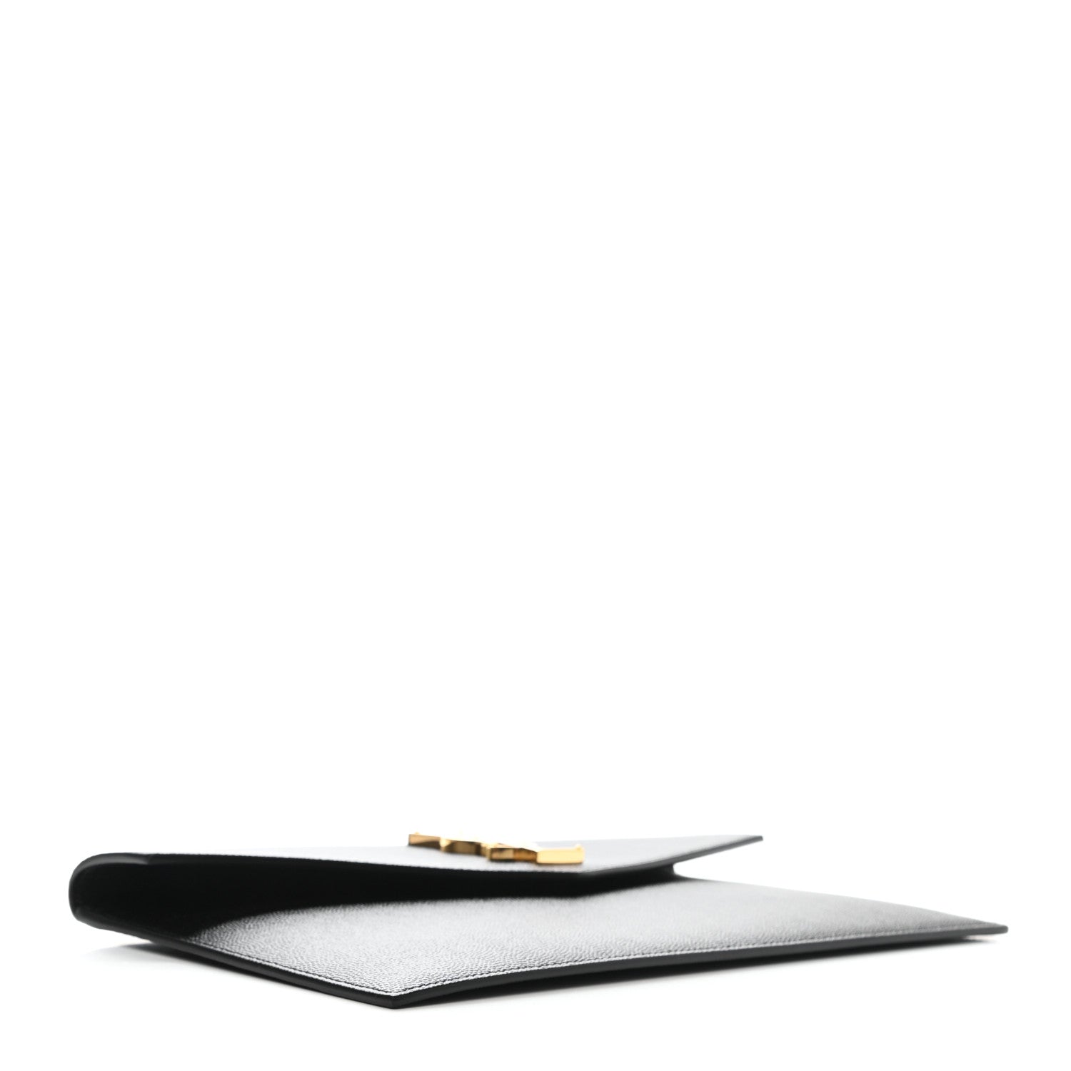 Saint Laurent Grain De Poudre Uptown Pouch Black 4 of 7
