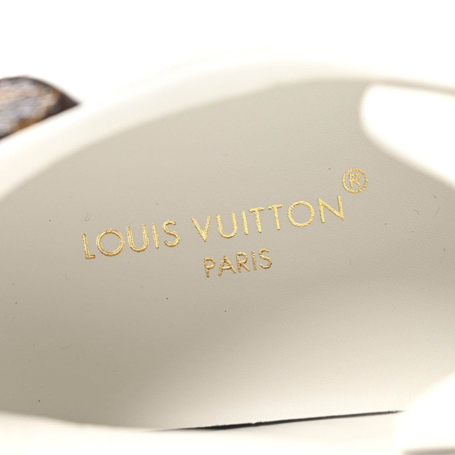 Louis Vuitton Lambskin Embossed Monogram Uniformes Time Out Sneakers 39.5 White 8 of 8