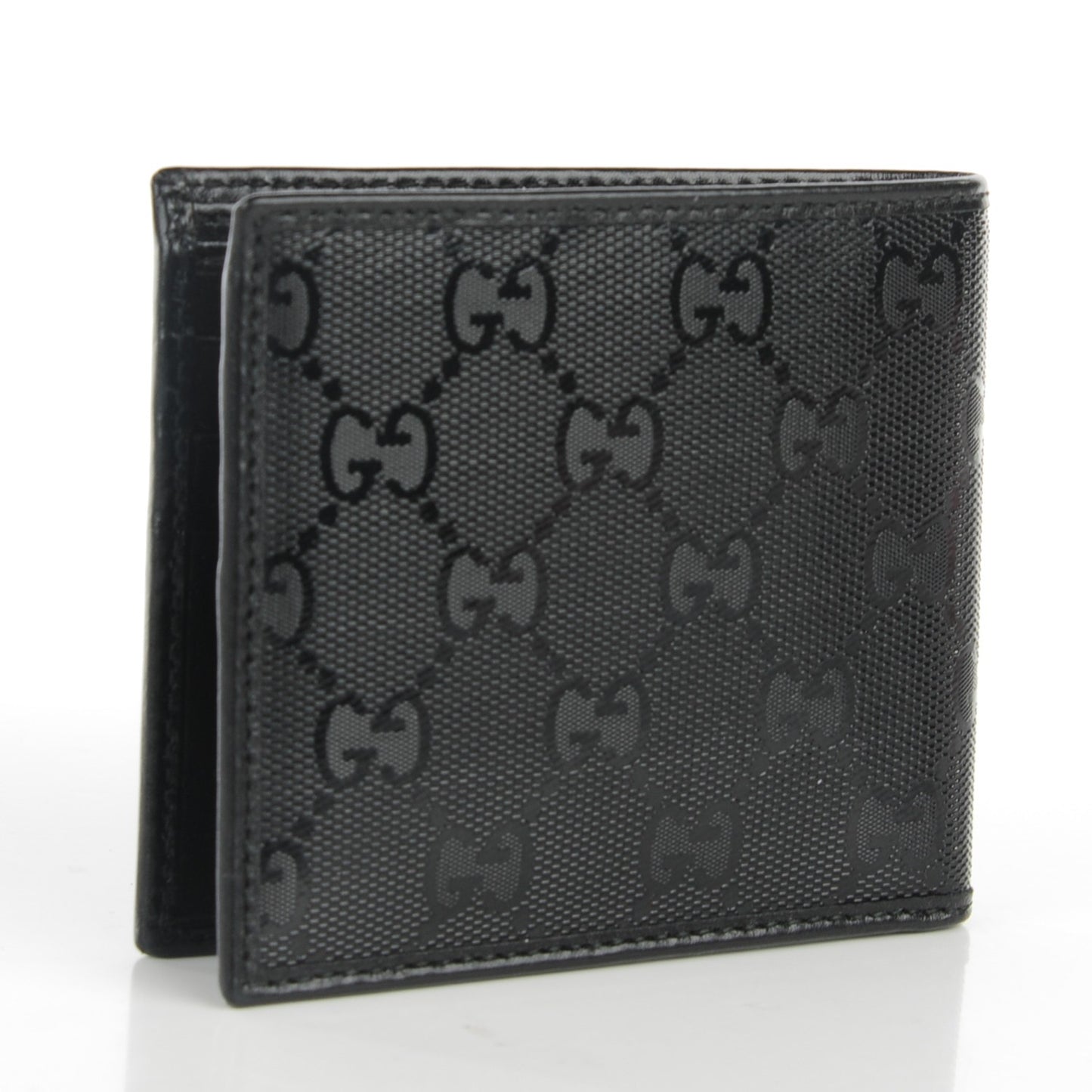 Imprime Monogram Avel Bi-Fold Wallet Black