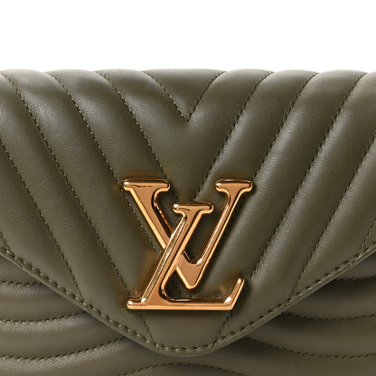 Louis Vuitton Calfskin New Wave Multi Pochette Kaki 7 of 9