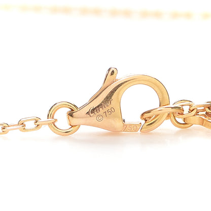 Cartier 18K Yellow Gold Diamond SM D'Amour Pendant Necklace 5 of 5
