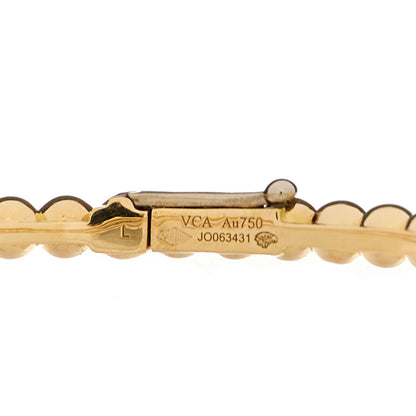 Van Cleef & Arpels 18K Yellow Gold Perlee Pearls of Gold Bracelet L 3 of 3