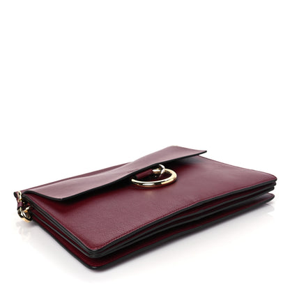 Chloe Calfskin Medium Faye Shoulder Bag Sienna Red 4 of 9