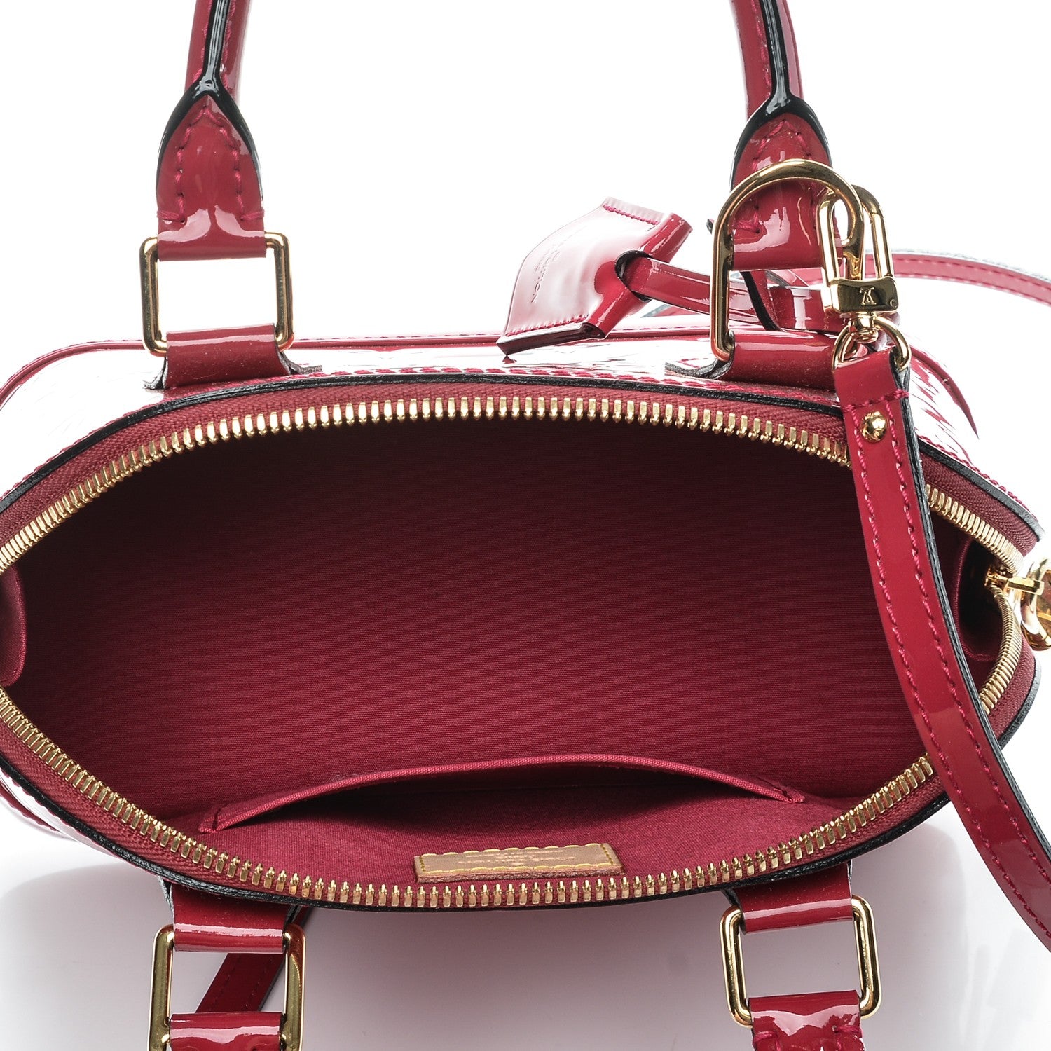 Louis Vuitton Vernis Alma BB Rose Indien 5 of 6