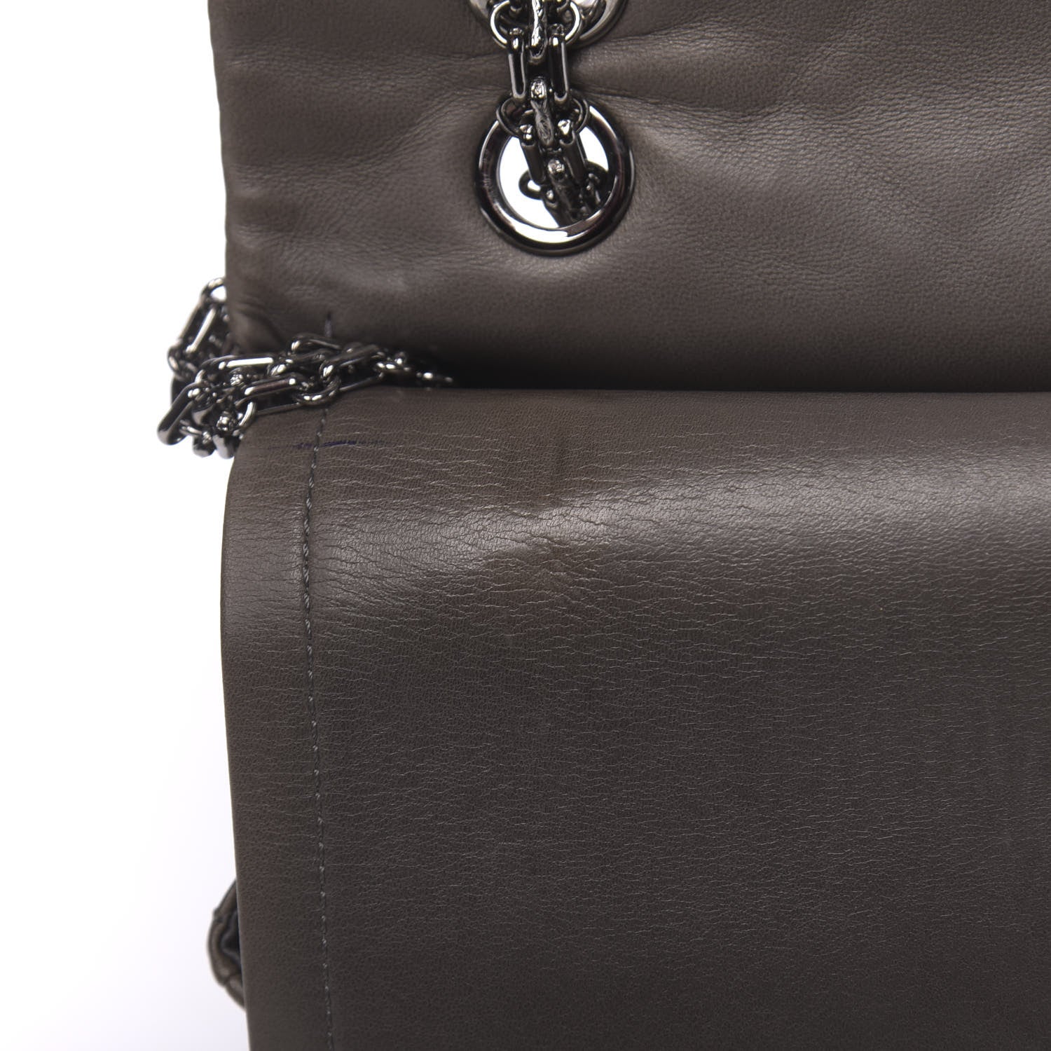 Chanel Lambskin Quilted 2.55 Reissue 227 Flap Brown 11 of 17