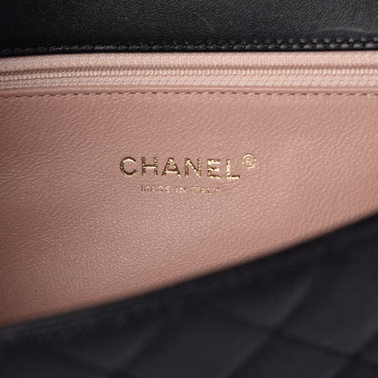Chanel Caviar Quilted Medium CC Filigree Flap Black 6 of 10