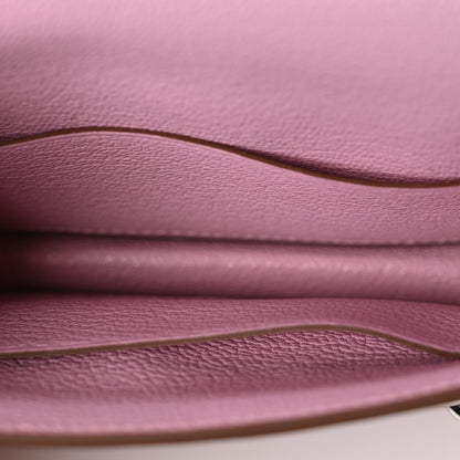 Hermes Chevre Mysore Roulis Slim Wallet Mauve Sylvestre 6 of 9