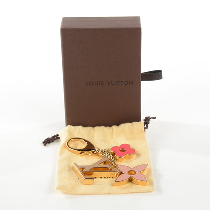 Louis Vuitton Fleur De Monogram Bag Charm Pink 6 of 6