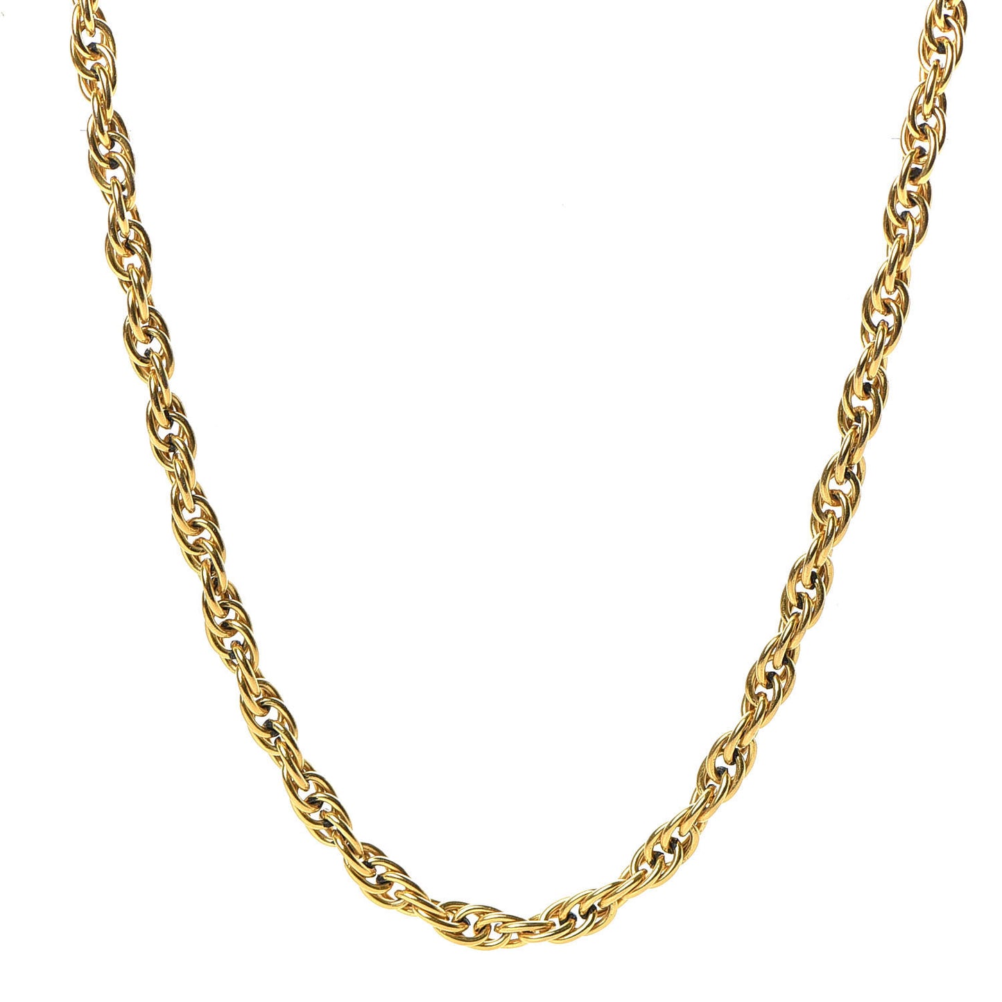 CC Chain Necklace Gold