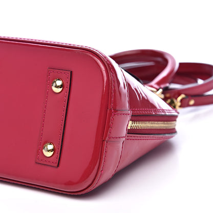 Louis Vuitton Vernis Alma BB Rose Indien 8 of 12
