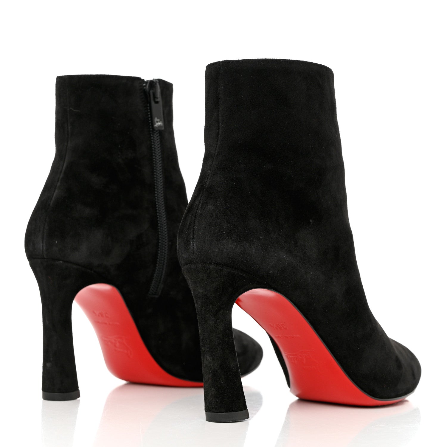 Christian Louboutin Suede So Eleonor Ankle Booties 36.5 Black 4 of 11