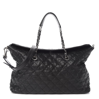 Chanel Caviar Quilted French Riviera Shouler Bag Black 1 of 15