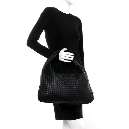 Bottega Veneta Nappa Intrecciato Large Veneta Hobo Nero Black 2 of 10