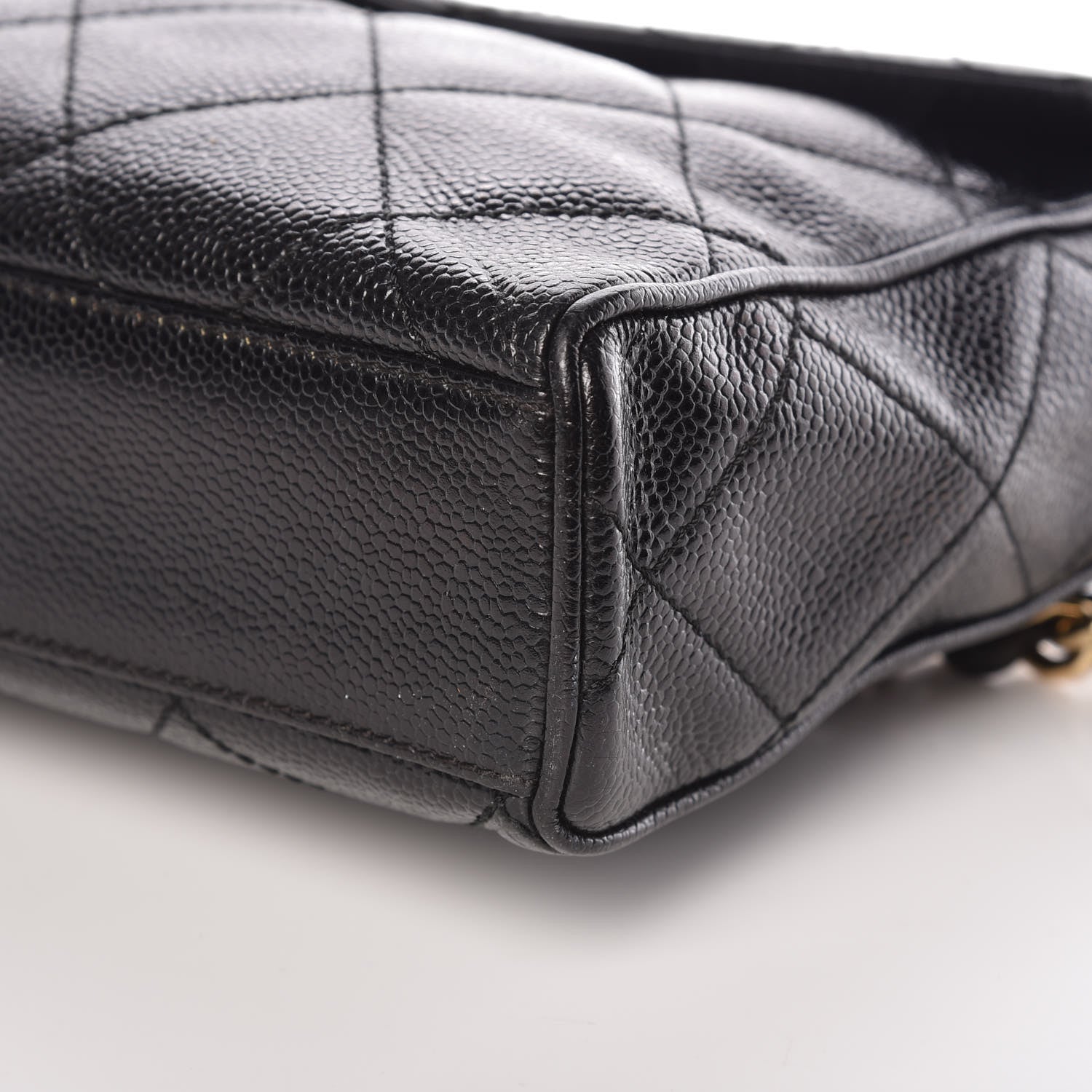 Chanel Caviar Quilted Medium Single Flap Black 6 of 12