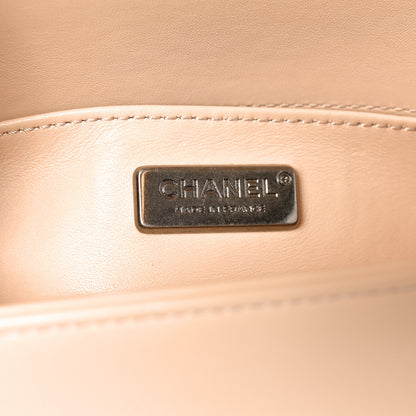 Chanel Lizard Calfskin Small Boy Flap Pink 5 of 10