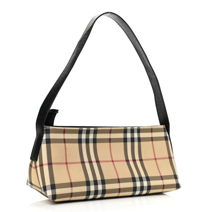 Burberry House Check Large Pochette Black 2 of 11