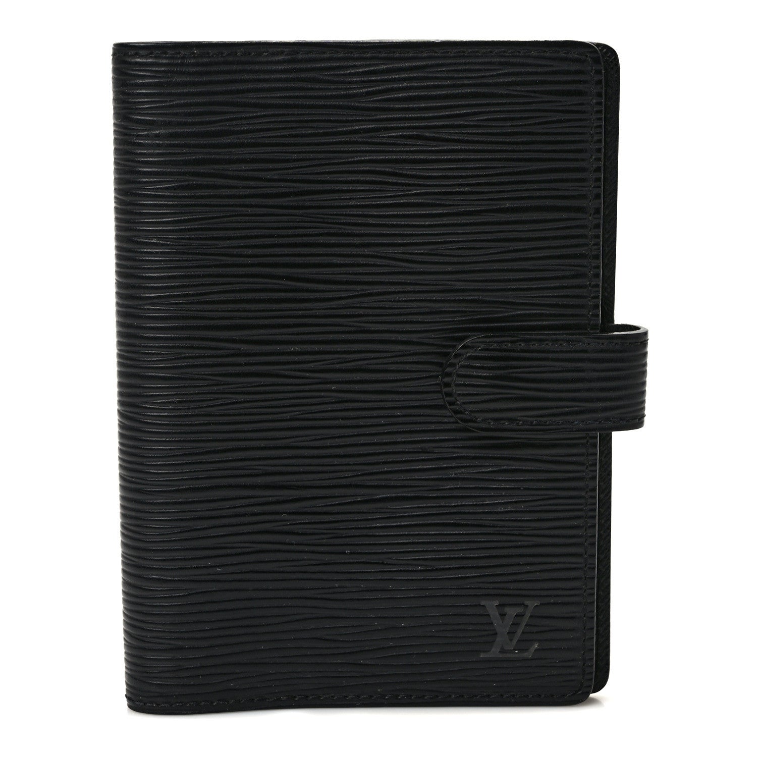 Louis Vuitton Epi Small Ring Agenda Cover Black 1 of 6