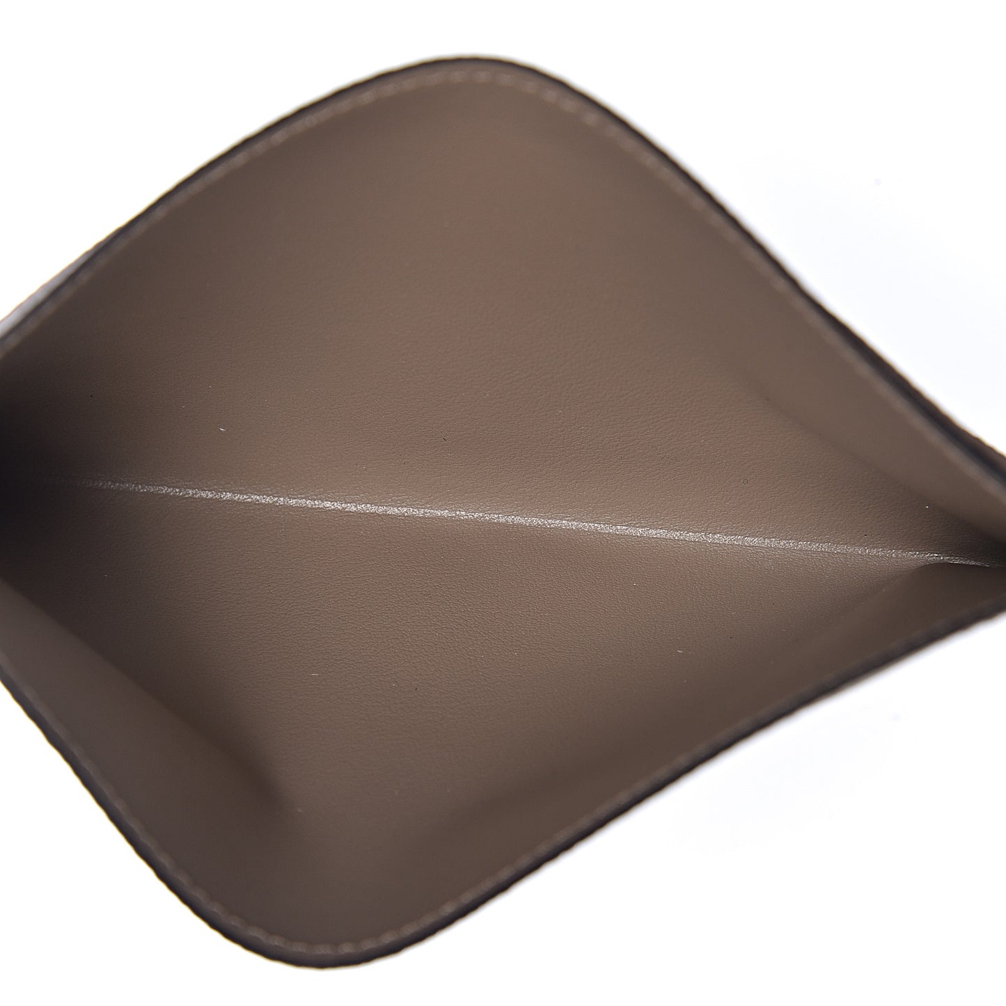 Calfskin Felicie Chain Wallet Card Holder Insert Tourterelle