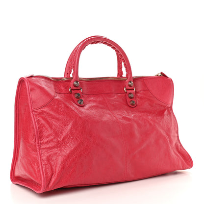 Balenciaga Agneau Giant 12 Gold Hardware Work Rose Thulian 3 of 10