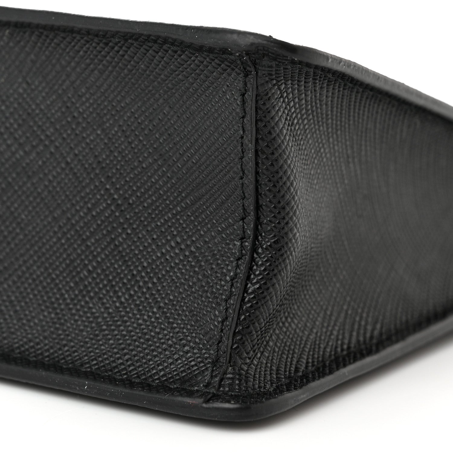 Prada Saffiano Mini Shoulder Bag Black 9 of 12