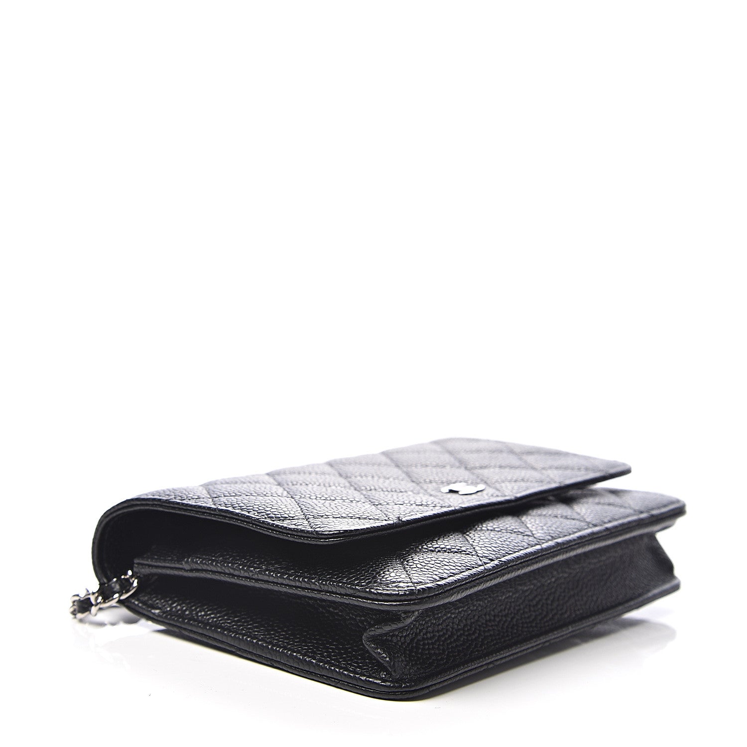 Chanel Caviar Quilted Wallet On Chain WOC Black 3 of 11