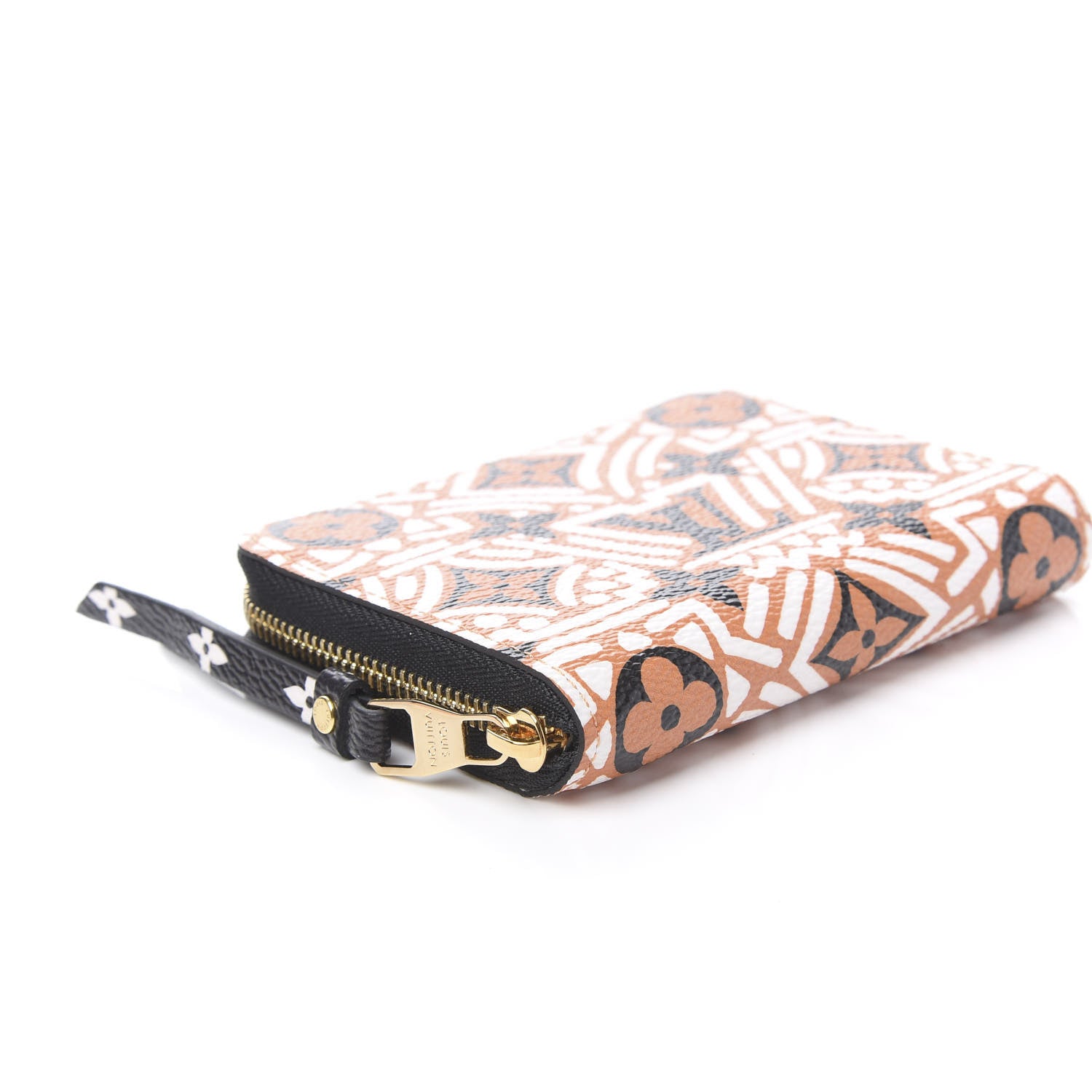 Louis Vuitton Monogram Giant Crafty Zippy Coin Purse Creme Caramel 8 of 10