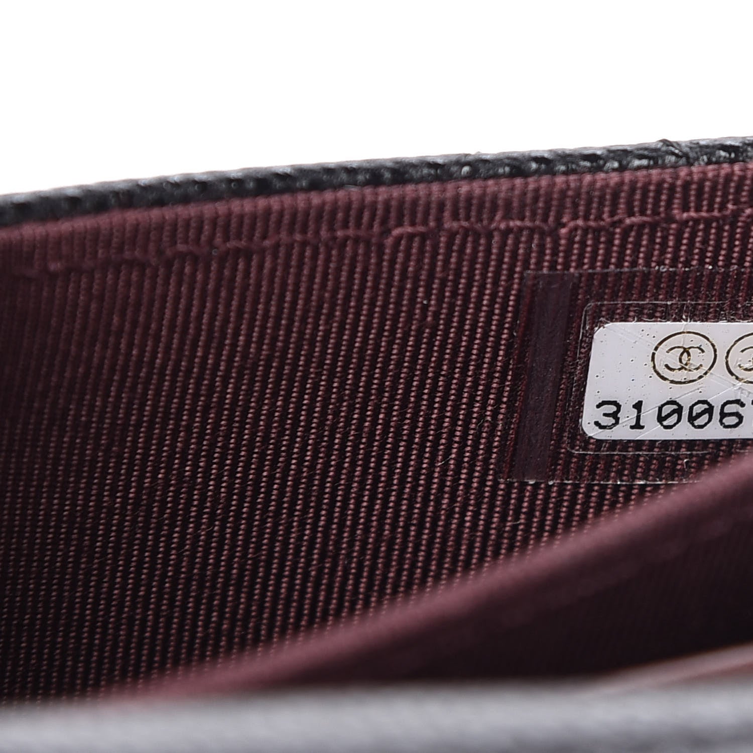 Chanel Caviar Quilted Flap Card Holder On Chain Black 10 of 11