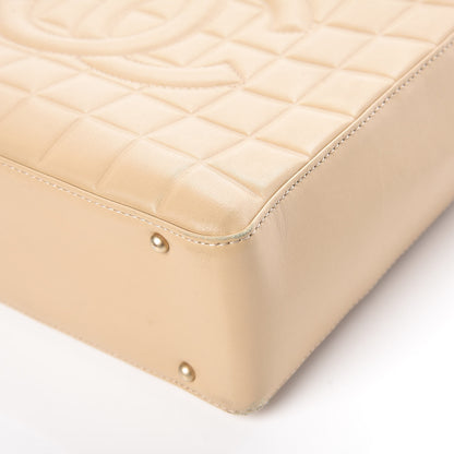 Chanel Lambskin Chocolate Bar Quilted Small Shoulder Bag Beige 11 of 13