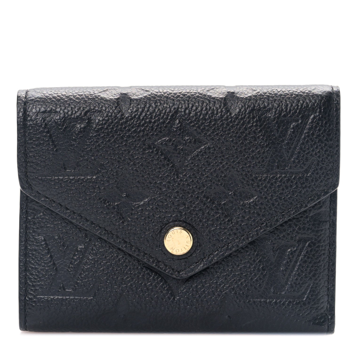 Louis Vuitton Empreinte Victorine Wallet Black 1 of 9