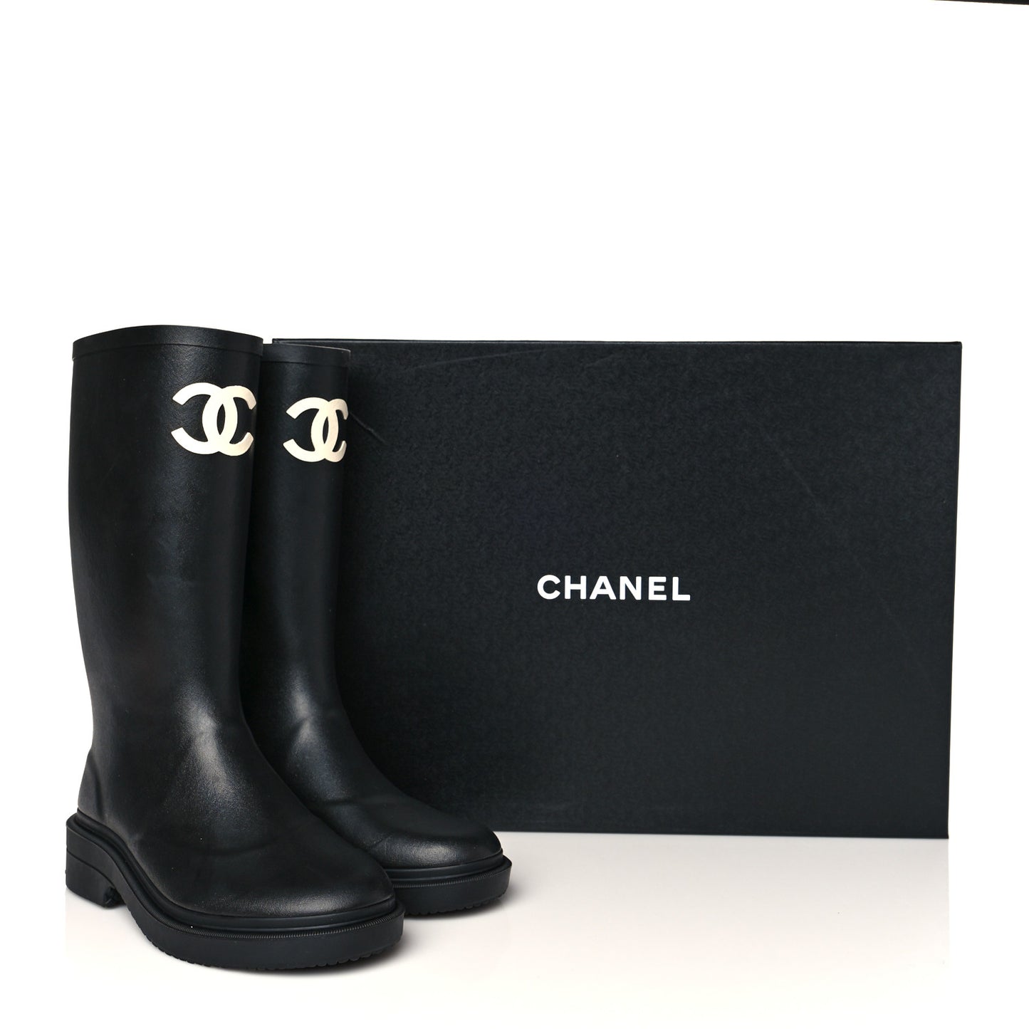 Caoutchouk CC High Boots 36 Black