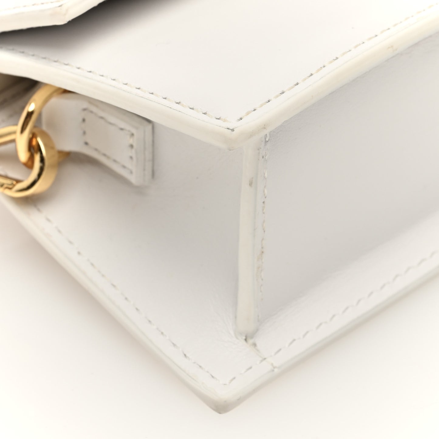 Smooth Calfskin Le Chiquito White