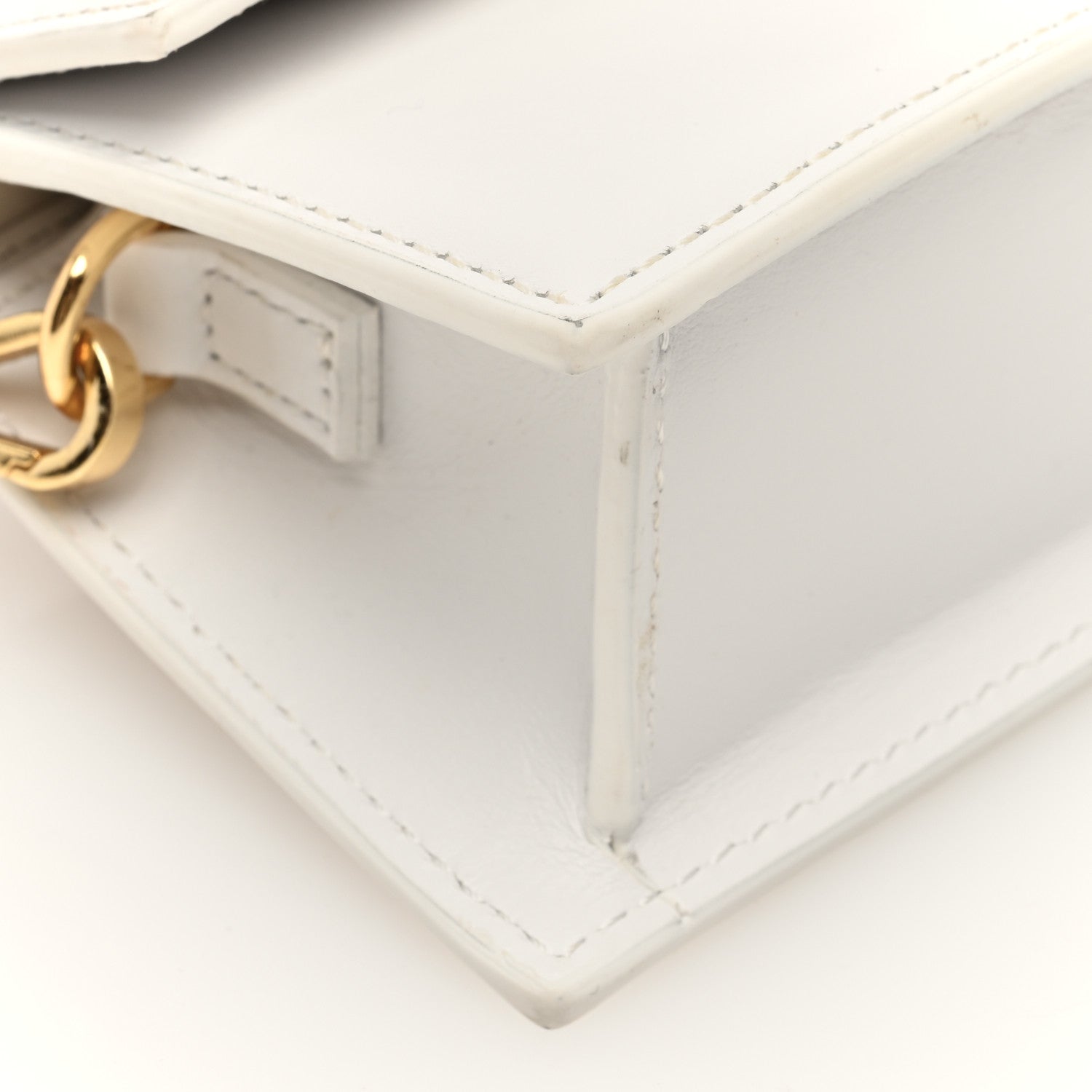 Jacquemus Smooth Calfskin Le Chiquito White 8 of 9