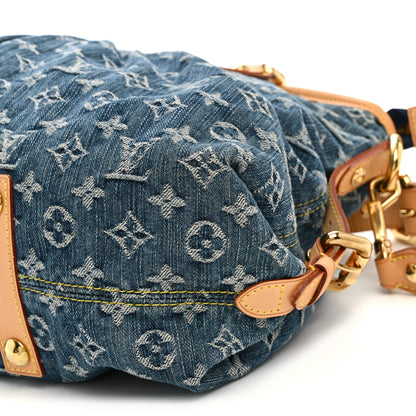 Louis Vuitton Denim Neo Cabby MM Blue 9 of 10