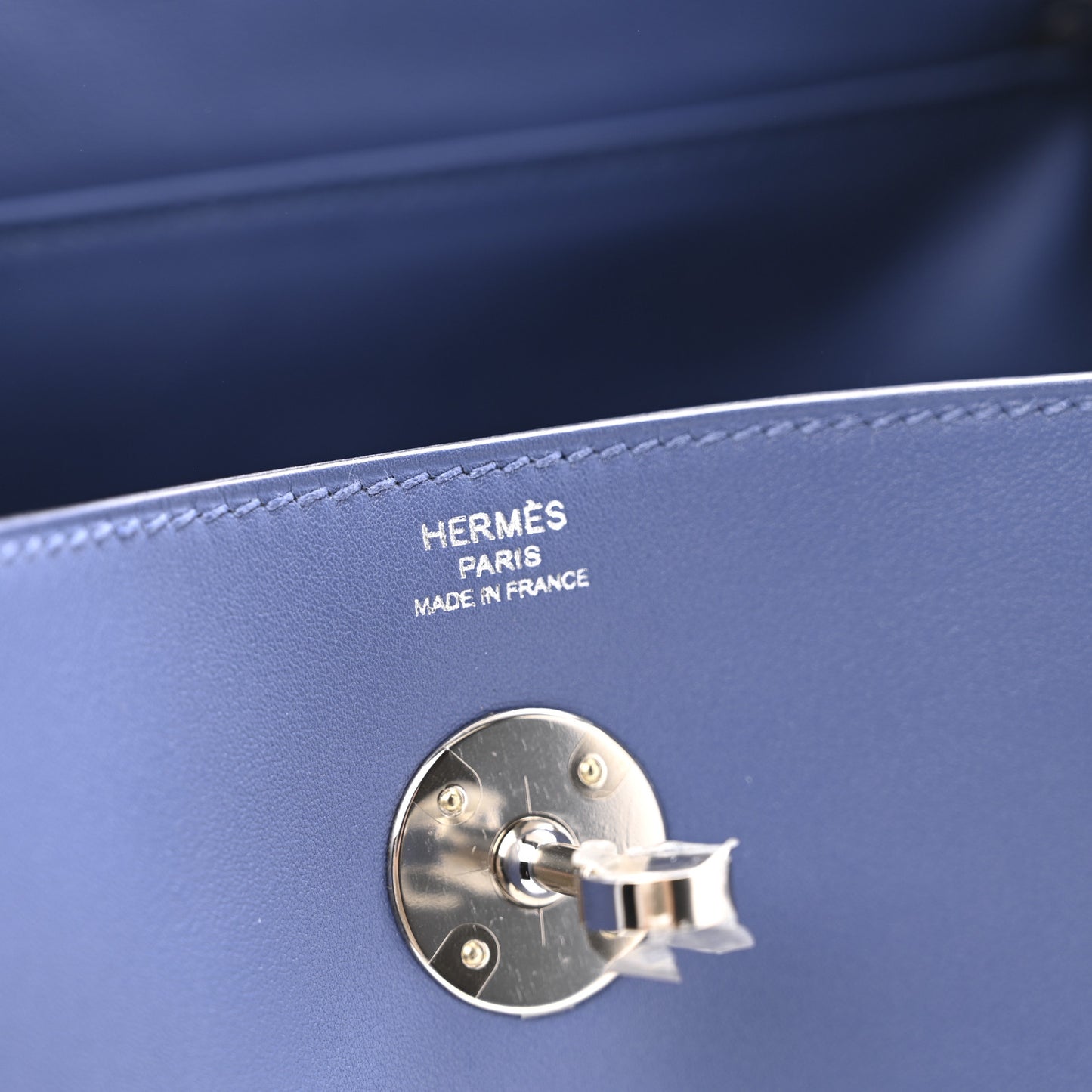 Swift Epsom Lindy 26 Tressage De Cuir Bleu Brighton Capucine Bleu Saphir